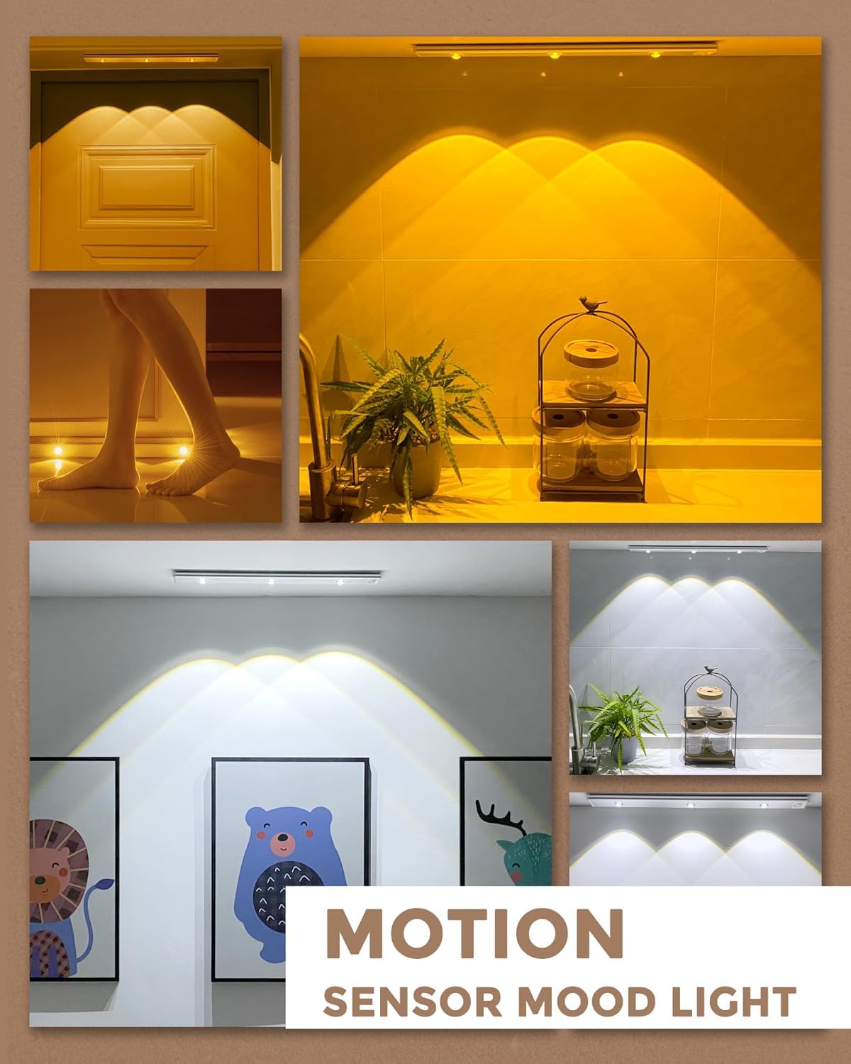 Motion Sensor Cabinet Light by Dropdash
