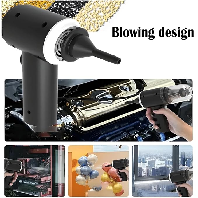 Mini Portable 3-in-1 Vaccum Cleaner by Dropdash