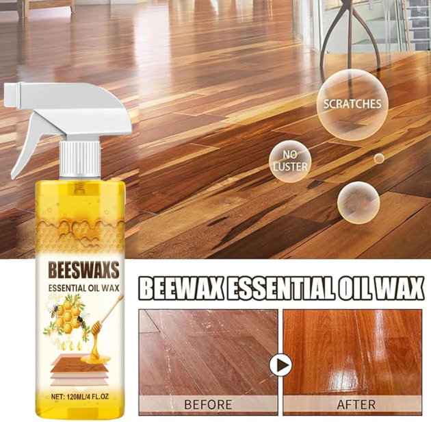 Beeswax Wood Polish Spray(Pack of 2) by Dropdash