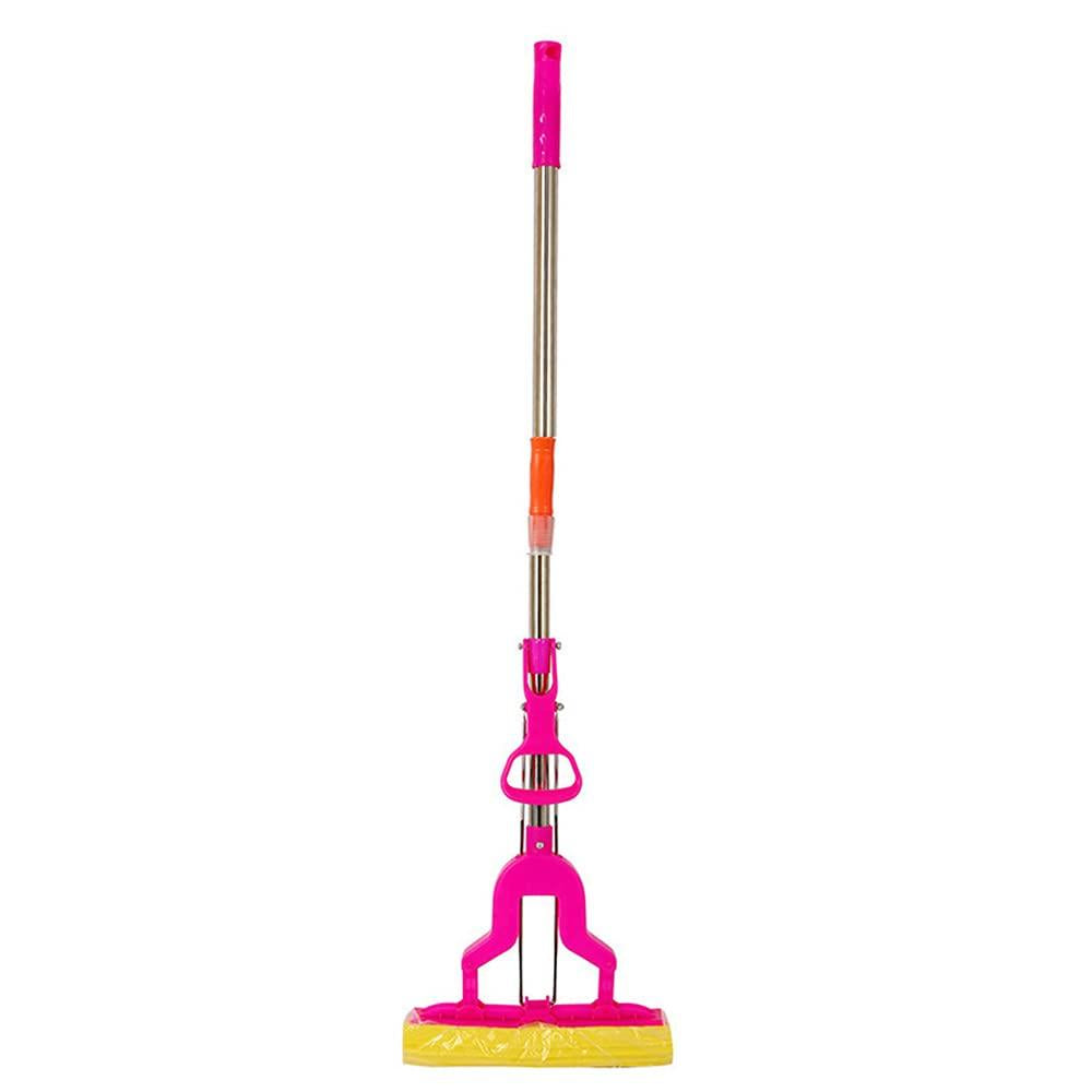 Mop Home Cleaning Sponge Floor Cleaning & Folding Absorbing Squeeze Water Magic Mop (Assorted) by Dropdash