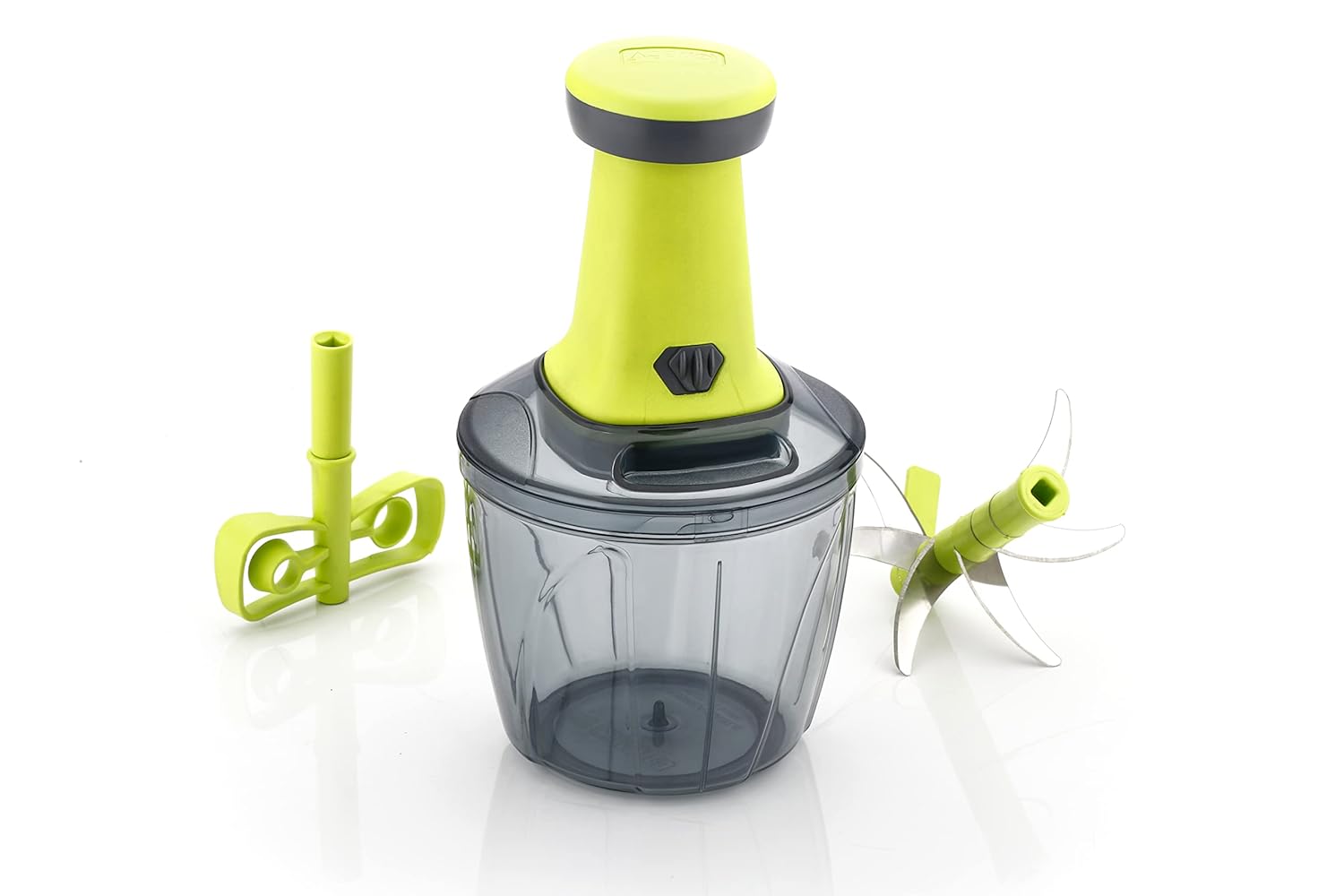 Manual Hand Press Push Chopper by Dropdash