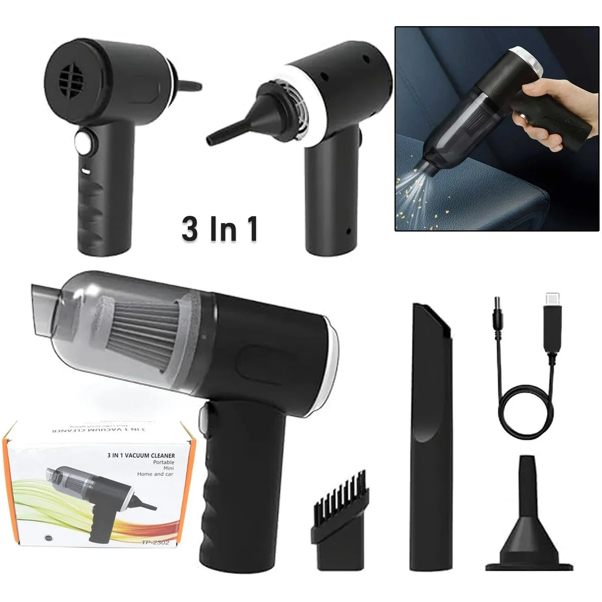 Portable Vacuum Cleaner by Dropdash